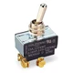 Carling Technologies 2Gm54-73 Toggle Switch, Dpdt, 6 Connections, On/Off/On,