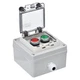 IP67 Push Button Box ABS Green Button Red Button Electrical Fire Equipment
