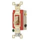 BRYANT 4903BI Wall Switch,20A,Ivory,3-Way Type,Toggle 52HE72