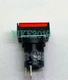 2PC New FOR IDEC AL6H-M14RC 24V self reset button switch with light 5 pin