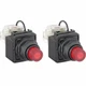 2pc 30G411 Dayton PilotLight, LED, 24VAC/DC, 30mm, Plastic, RD