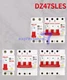 1PCS NEW Delixi DZ47sLES Air-Switch Circuit Breaker C-Type 1P+N 2P 3P 3P+N 4p
