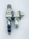 SMC AW30-N03C-Z-B Pneumatic Filter Regulator w/ AFM30-N03-Z-A Mist Seperator