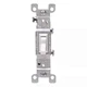 Leviton M24-01451-2WM 15 Amp Single-Pole Switch, White (9-Pack)