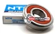 NTN 6307 LLU NR BALL BEARING, RUBBER SEALED + SNAP RING 35x80x21mm 6307 2RS NR