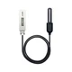 ECOWITT WH51L Soil Moisture Sensor with 1m/3.28ft PVC Wire Probe, Black+white 