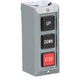 9001BG305 - Square D 5 Amp 600 Volt 3 Pole Motor Control Pushbutton Station NEMA