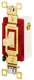 Bryant Electric 4921I Toggle Switch, Single-Pole, Double-Throw, 3-Position,