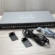 Cisco | SG300-52P | 52 Port Gigabit PoE Manged Switch w/ Power Cord Console CBL