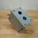 Hammond 1437B 2 Hole Double Deep Push Button Enclosure - USED