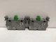 LOT OF 2 NEW OLD STOCK! ABB 4A 400V 1-N.O. CONTACT BLOCKS MCB-10