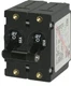 BLUE SEA 7241 DOUBLE POLE, A-SERIES TOGGLE CIRCUIT BREAKER, 50-AMP, BLACK TOGGLE