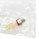 C&K 8121SYW4GE Pushbutton Switch, SPDT, Standart Panel Mount, 1A 120V