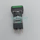 1PCS Fuji Green Illuminated Button AH164-TL AH164TL New
