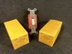 Two 2x Hubbell Single Pole Wall Light Switch 20A 1221I Ivory