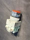 IDEC ABW110-B,G,R Pushbutton Panel Switch w/ 2 TW-C10 Contact Bocks Red