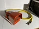 Linemaster 936-SWHC4 Atlas Foot Switch Orange Full Guard Cast Aluminum w/ Cord
