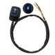 TWTADE Paste Type Switch Car Push Button Switch with LED Light ON/Off DC12V/1...
