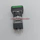 1PCS Fuji Green Illuminated Button AH164-TL AH164TL New