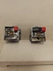 New Lot Of 2 Cutler Hammer Compact E30GG Pushbutton Operator W/ Indicator Light
