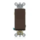 Leviton 20 Amp Decora Plus Commercial Grade 3-Way Rocker Switch, Brown 5623-2
