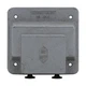 NIB - Crouse Hinds - DS1282 - Eaton Crouse-Hinds Series Ds Snap Switch Cover For