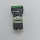 1PCS Fuji Green Illuminated Button AH164-TL AH164TL New