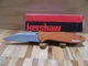 New In The Box Kershaw Assisted Opening Leek 1660OR  Folding Pocket Knife