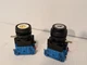 Lot of 2 IDEC HW-DA1F Position Selector Switch Maintained, no key, yellow light