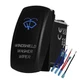 BACAUTOPARTS Blue Led Windshield Washer Wiper windshield washer wiper,
