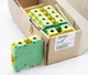 6x Phoenix contact USLKG 50 0443049 50mm&sup2; protective conductor terminal block-unused-