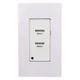 LEVITON LVS-2W LOW VOLTAGE DIGITAL SWITCH, 2-BUTTON, ON/OFF, DECORA, WHITE