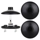 Helunsi 3Pcs Floor Lamp Foot Switch, Black Pedal Pack of 3, 