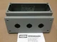 NEW, HUBBELL WIEGMANN PBGX3, 3 HOLE PUSH BUTTON ENCLOSURE, FREE SHIPPING