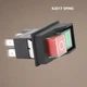 Waterproof Electromagnetic Pushbutton Switch for KEDU KJD17F/16 KLD-28A 5Pin NCa