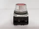 SIEMENS 52PA8A2A PUSHBUTTON MOMENTARY RED 2 POS. NC NC W/52BAJ CONTACT BLOCK NNB