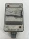 Crouse-Hinds DS185 Snap- Switch Cover Waterproof Cast Aluminum Vintage