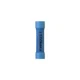 Panduit BSV14X-L, 16 to 14 AWG, Blue, Copper, Butt Splice Connector, 1 pc