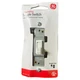 GE 54161 Single Pole Toggle Light Switch, 120V 15A, White, Grounding - NEW