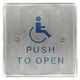 Bea 10PBS451 Push To Exit Button,Square,4-1/2In.
