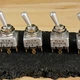 4 x Vintage ALCO TS-6-M 2 Position ON-ON Gold Toggle Microswitch NOS OEM