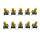10 Pcs - Omron B3F-1072 Tactile Switch 4-Pin 6x6x9.5MM SPST-NO