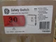 GE TG3221 Disconnect Model 9 30 Amp 240 Volt 1PH 3W Fusible - NEW-B