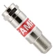 10dB Inline F-Type Power Passing Attenuator with High Return Loss | FAMP-10 dB
