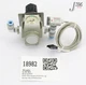 18982 SMC PNEUMATIC REGULATOR W/ AIR CHECKER PS1000-R06L-Q AR20-02EH-Y