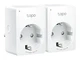 TP-LINK Tapo Mini Smart Wi-Fi Socket 220-240V 50/60Hz 2990W TAPO P100(2-PACK)