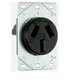 Legrand Pass & Seymour 3890CC6 50A 125V/250V 3P, 3W Range/Dryer Flush Outlet