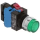 1PK IDEC CORPORATION ALW29911D-G-24V 22mm Pushbutton Illuminated, Corrosion