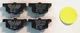 LOT OF 4 HONEYWELL SNAP ACTION SWITCH PLUNGER ACTUATOR 1NO/1NC SCREW SERIES 3MN
