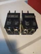 Lot Of 2 SIEMENS ITE GOULD BQ2B020 20amp 2 pole 120/240v Circuit Breaker Type BQ